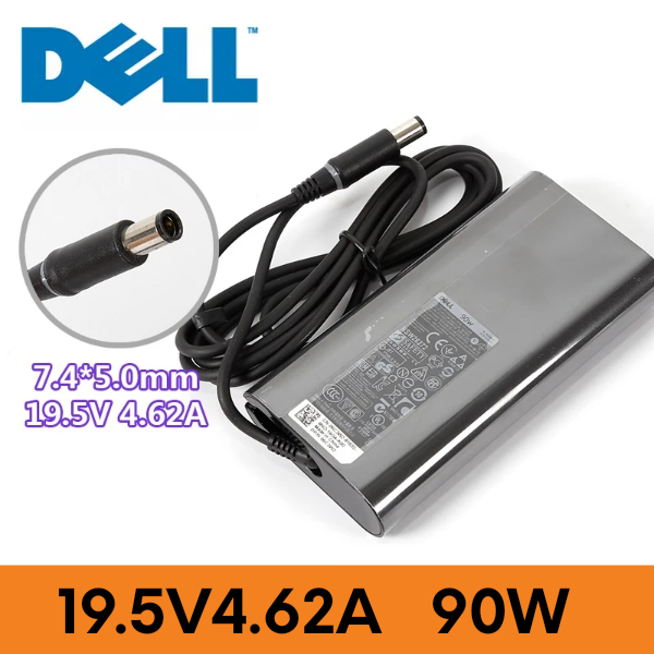 Chargeur DELL 19.5V 4.62A 7.4*5  90W ORIGINAL