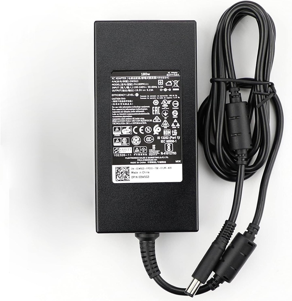 Chargeur DELL 19V 9.23A 7.4*5.0 180w original