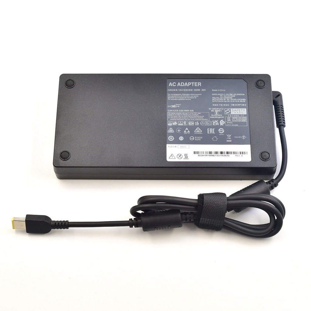 LENOVO 20V 15A 300W USB ORIGINEL