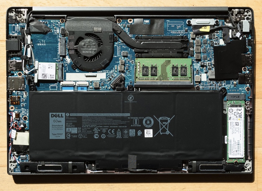 Carte Mere DELL Latitude 7390 2 IN 1 / I7 - 8TH