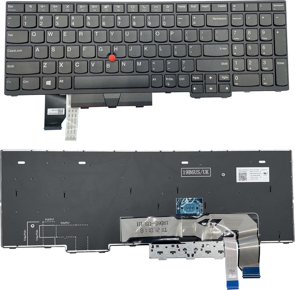 CLAVIER LENOVO L15 GEN1 US