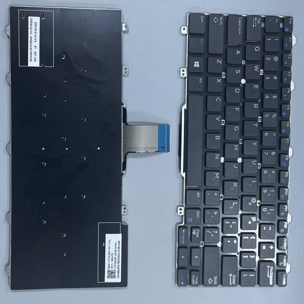 CLAVIER DELL LATITUDE 7270 NO MOUSE US