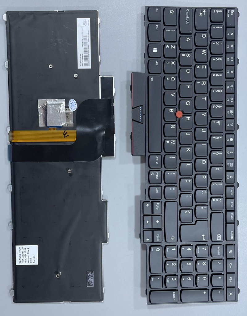 CLAVIER LENOVO P50 UK